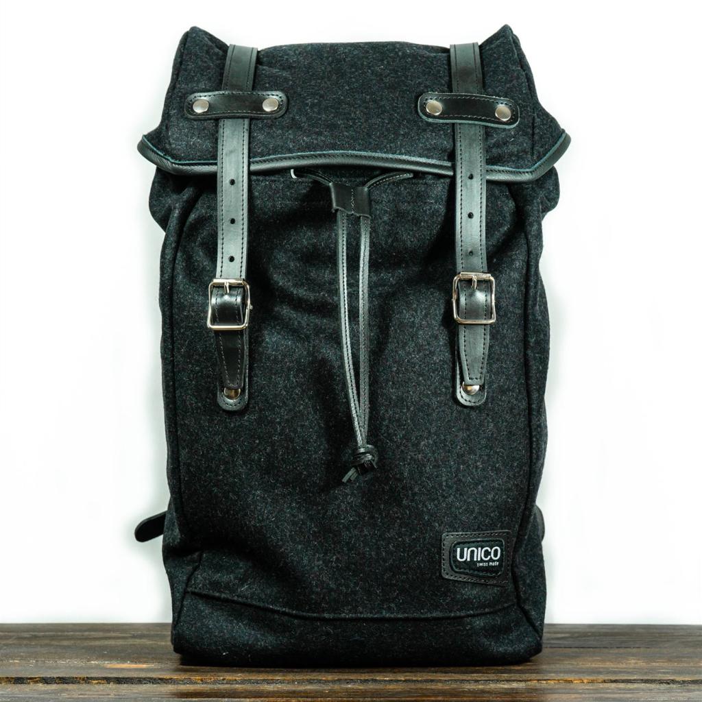 Lodenrucksack schwarz